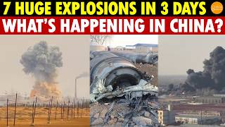 7 Huge Explosions In 3 Days Mushroom Clouds Risingwhats Happening In China