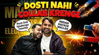 MR INDIAN HACKER RAIDED ALAKH SIR LIVE CLASS 😱   Physics Wallah Unexpected Collab || PW NOVAS