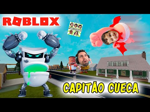 Roblox - VIREI AJUDANTE DO CAPITÃO CUECA (Escape Captain Underpants)
