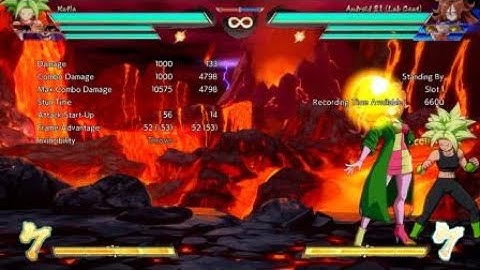 DRAGON BALL FighterZ A21 (Lab Coat) Corner Combo