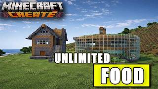 I Automated EVERY CROP For MAXIMUM PROFITS In Create Mod!