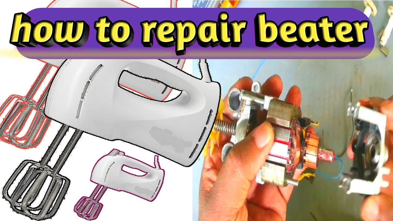 How to repair cake beater machine hand beater machine mixer