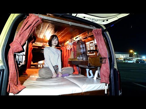 夜も暑い夏の車中泊。軽バンも体調も不調な3000kmの旅路。[北海道→沖縄]