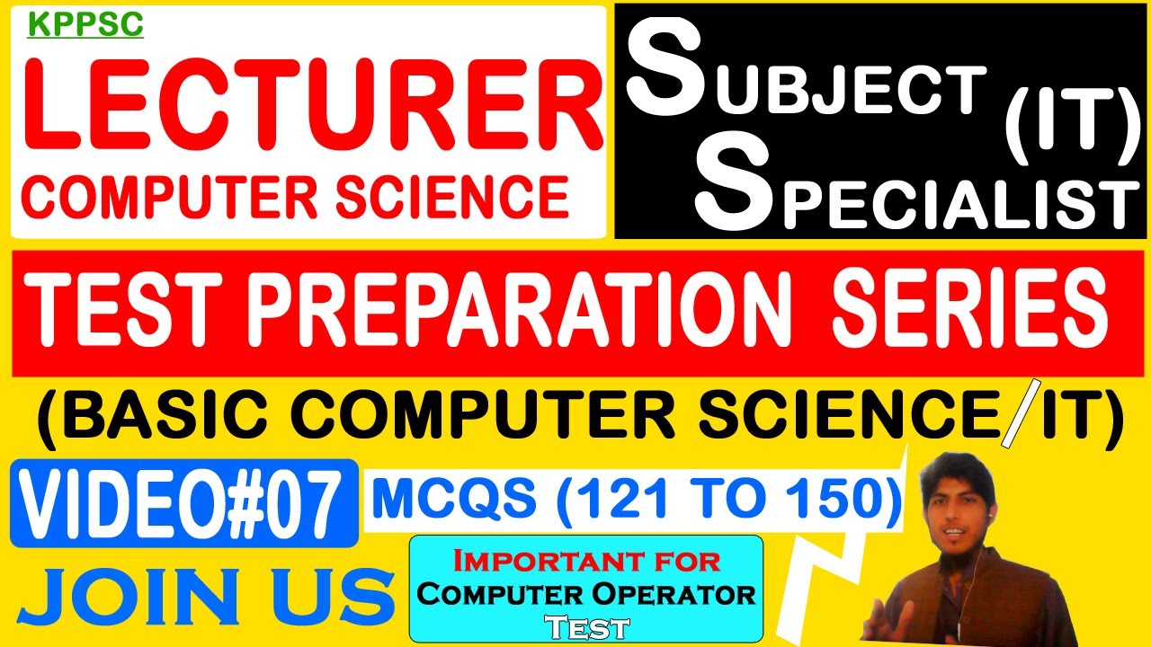 KPPSC SS IT Test Preparation Video 7 KPPSC Lecturer Computer Science kppsc-ss-it-test-preparation-video-7-kppsc-lecturer-computer-science