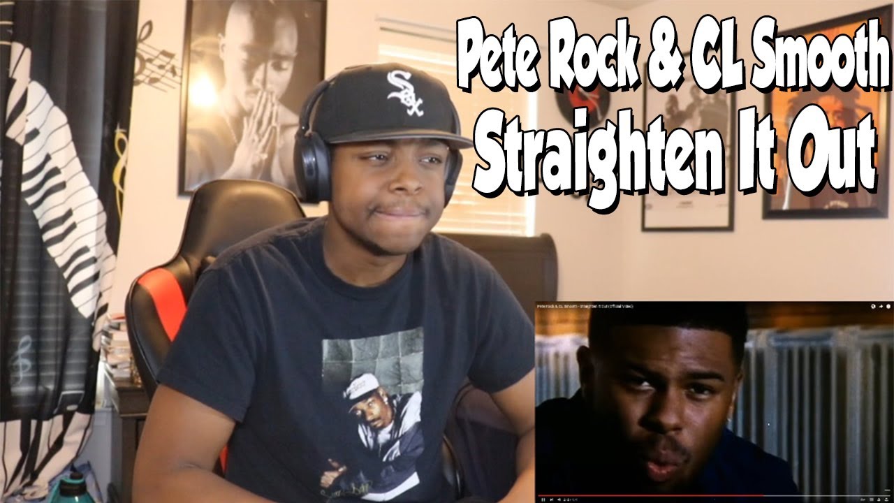 FIRST TIME HEARING Pete Rock & CL Smooth - Straighten It Out (REACTION)