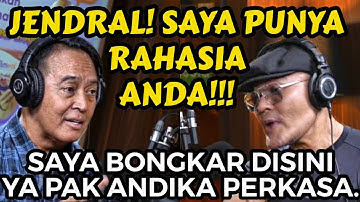 JENDRAL, SAYA MAU TANYA INI.. JANGAN MARAH YA🫡‼️- Andika Perkasa - Corbuzier Podcast