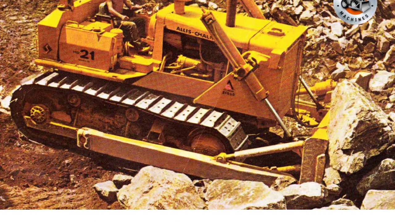 Classic Machines: The Allis-Chalmers Model HD-21 tractor - YouTube