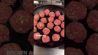 Mongolian Meatballs | meatballs meatballrecipes