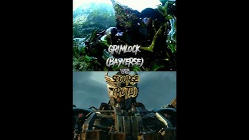 Transformers - Scourge (ROTB) vs Grimlock (Bayverse)