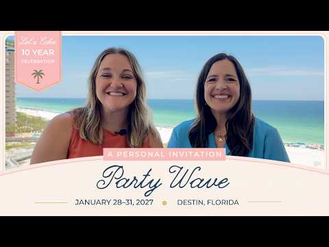 A Personal Invitation to Party Wave 2027 | Celebrating 10 Years of Let's Echo
