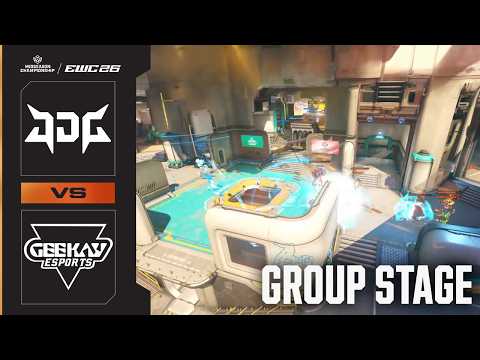 Geekay Esports vs. JD Gaming | OWCS MSC at EWC 26 - Group Stage - HIGHLIGHTS