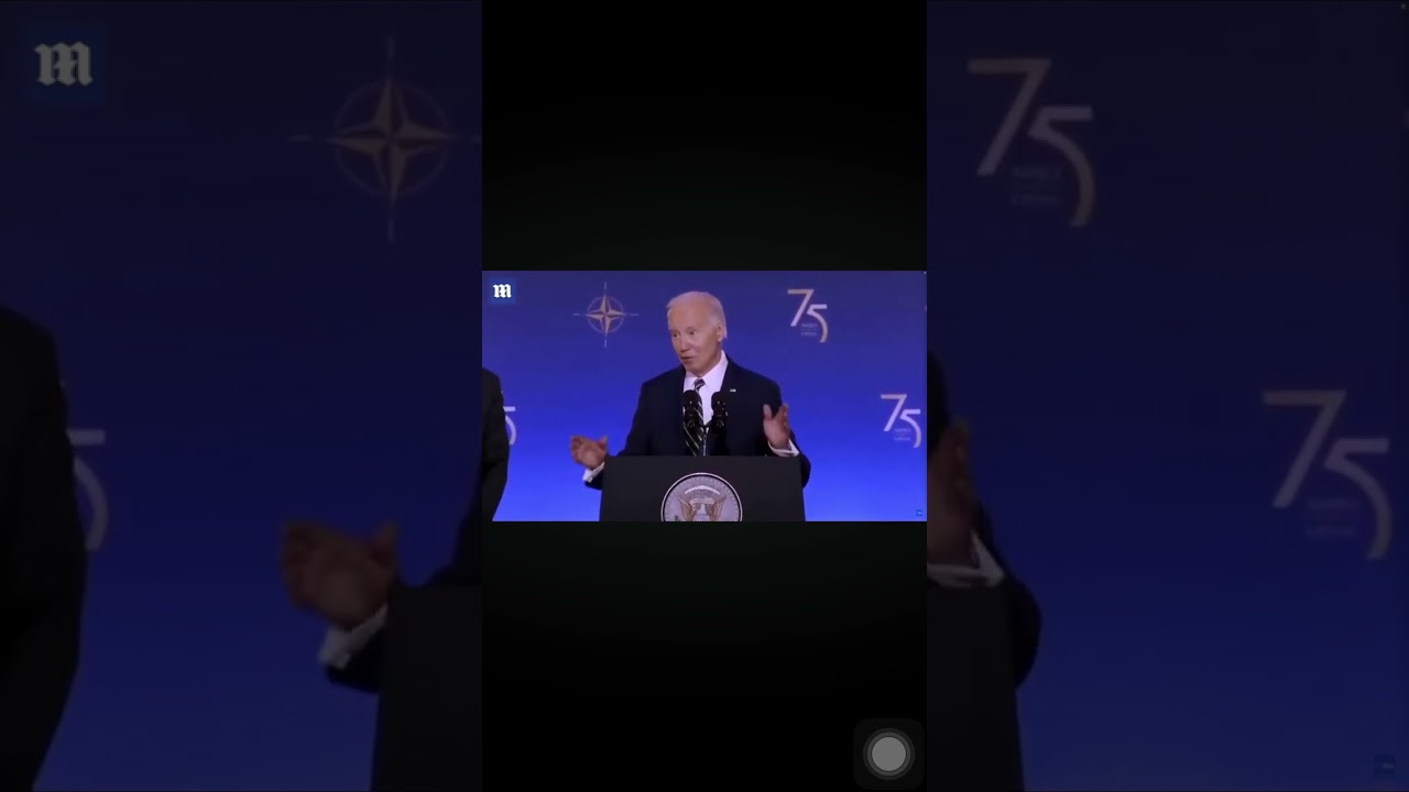Biden NATO speech “I Fu… Talking to your wife…”