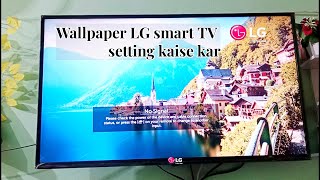 How to LG Smart TV Wallpaper Set | LG smart TV | LG Smart TV All Setting Wallpaper screenshot 2