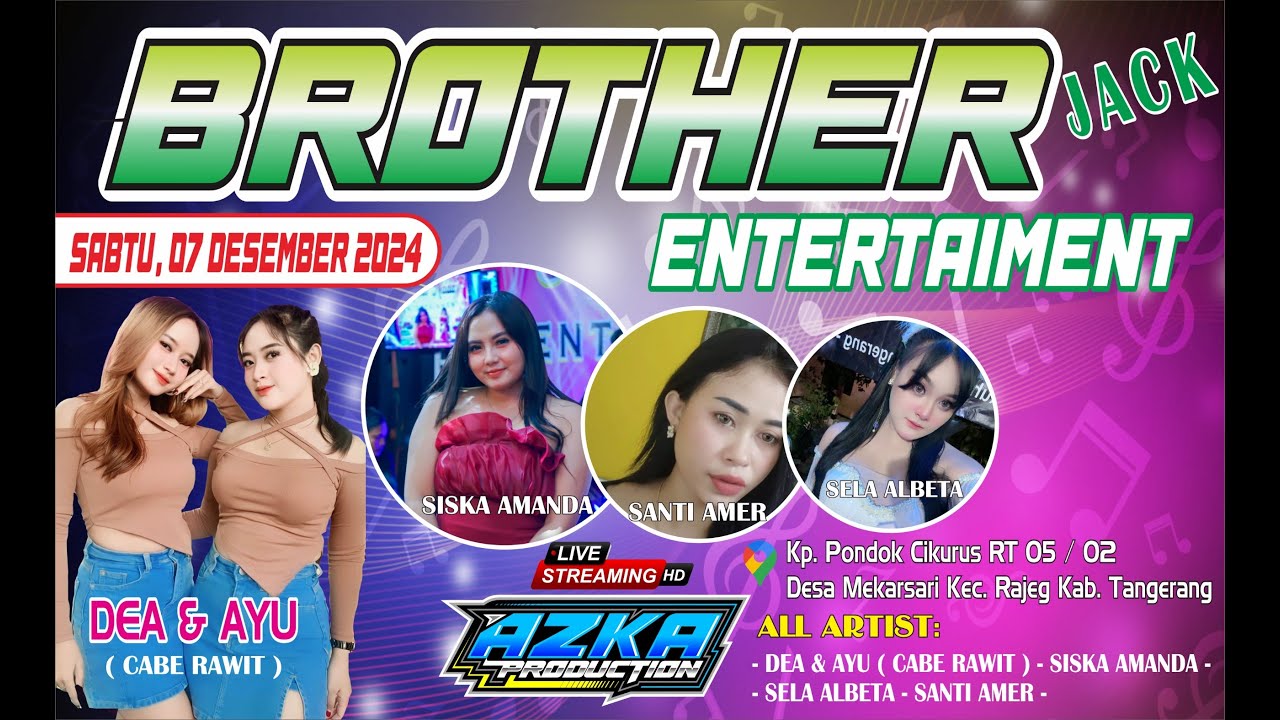 🔴BROTHER JACK ENTERTAINMENT (  MALAM  )