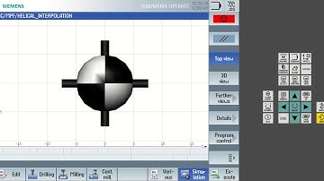 Make A hole using Helical Interpolation manual Programme using endmill and cutter|VMC|MILING PROGRAM