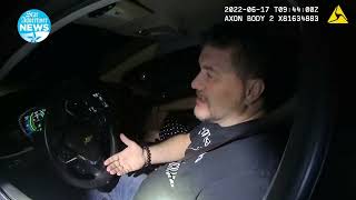 Body cam footage of police arresting state Rep. Matthew LoPresti on suspicion of drunken driving