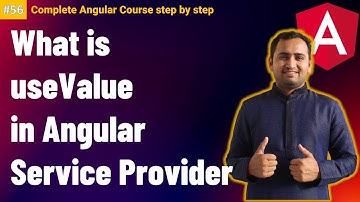 Service providers: useValue | Angular Tutorial