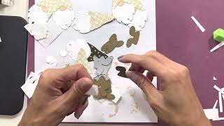 How to Make a Stampin Up Dancing Gnome using Kindest Gnome Dies
