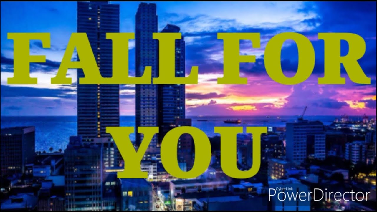 Fall For You - Secondhand Serenade (Lyric Video) - YouTube