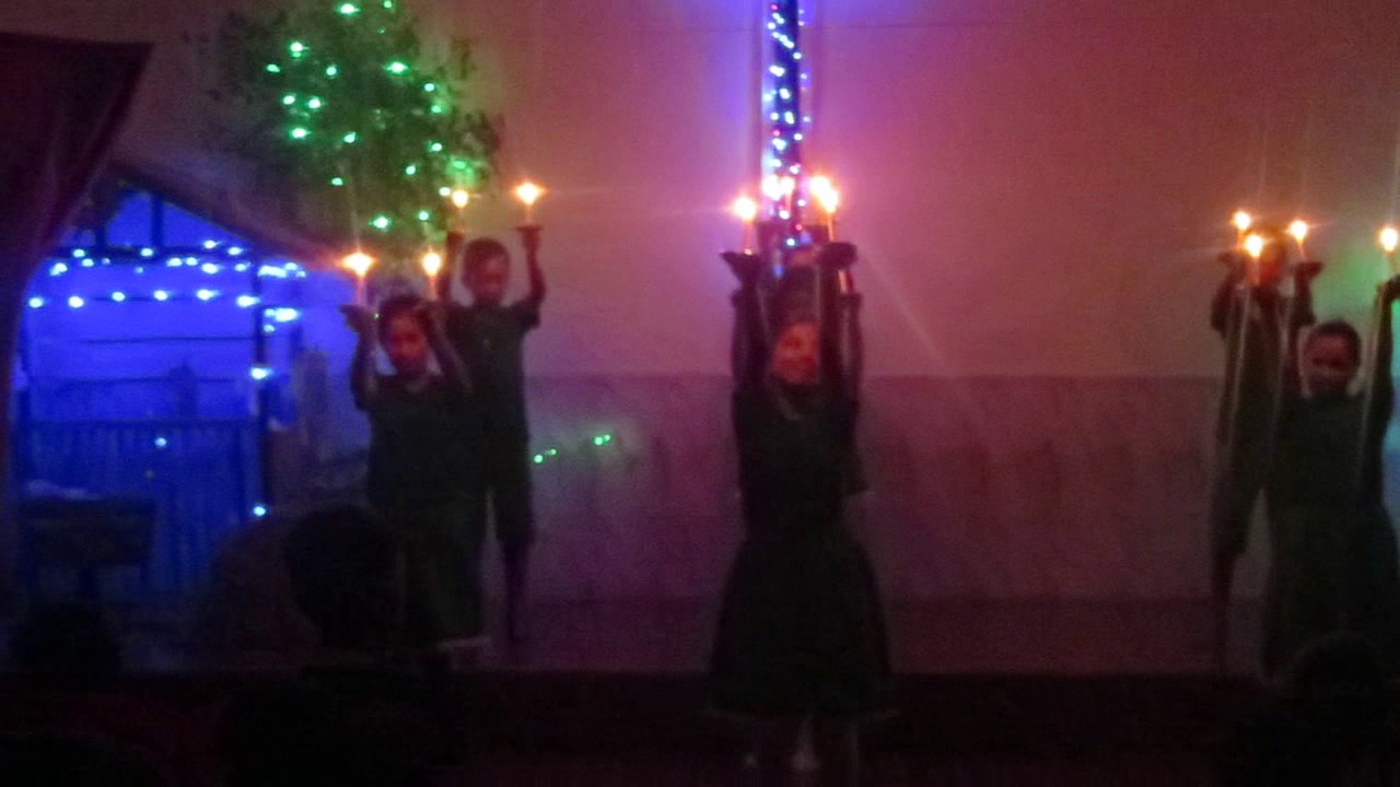 Christmas candle dance using "Go Light your world" by SME YouTube