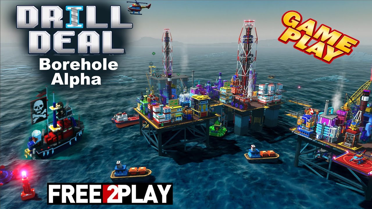 Drill Deal: Borehole (Alpha) ★ Gameplay ★ PC Steam [ Free to Play ] game 2020 ★ Ultra HD 1080p60FPS