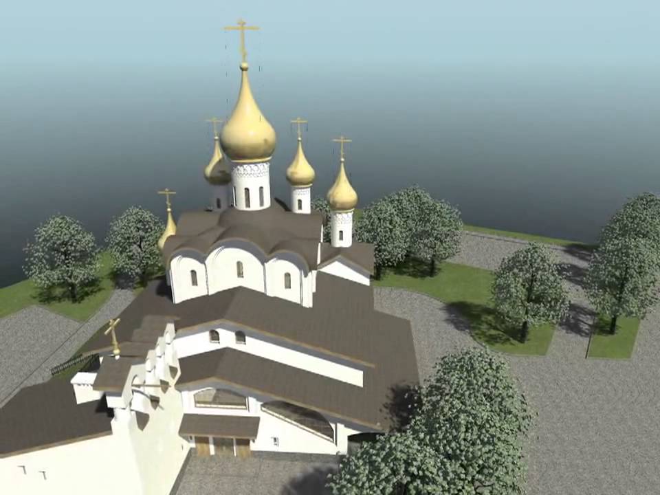 Храм в крестах псков