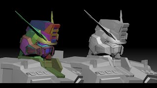 Zbrush Tutorial: Zmodeler, Zremesher, Polygroups and Creases