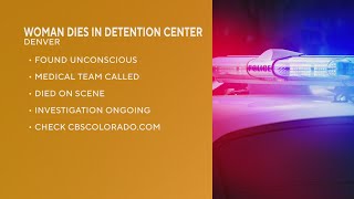 Woman dies in cell at Denver Jail