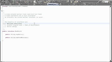 inheritance Interface abstract class