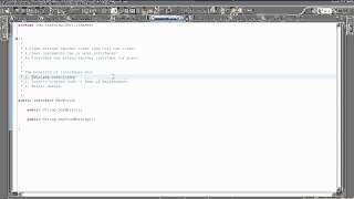 inheritance Interface abstract class