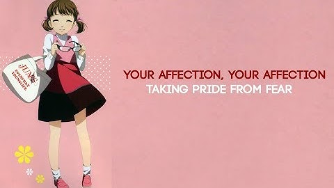 Persona 4 OST - Your Affection (With Lyrics)