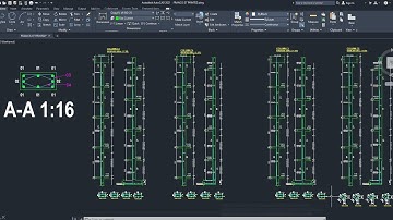 Reinforced Concrete Columns Detailing in AutoCad made easy || Transversal and Longitudinal Detailing