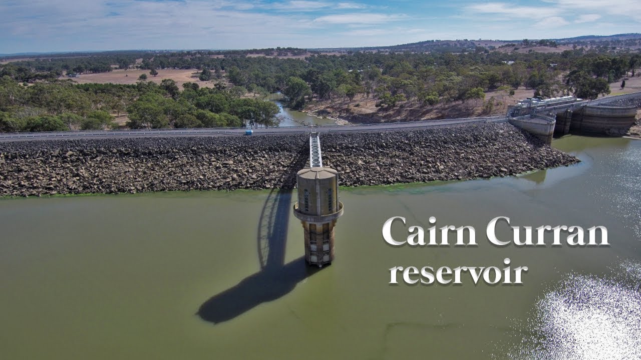 Cairn Curran reservoir | 4k drone April 2019
