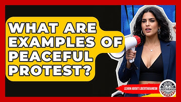 What Are Examples Of Peaceful Protest? - Learn About Libertarianism