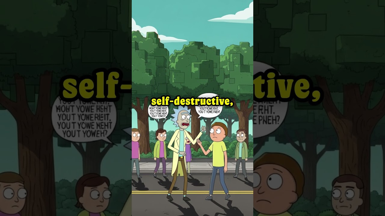 Rick KNOWS He’s Fictional | Dark Fourth Wall Theory