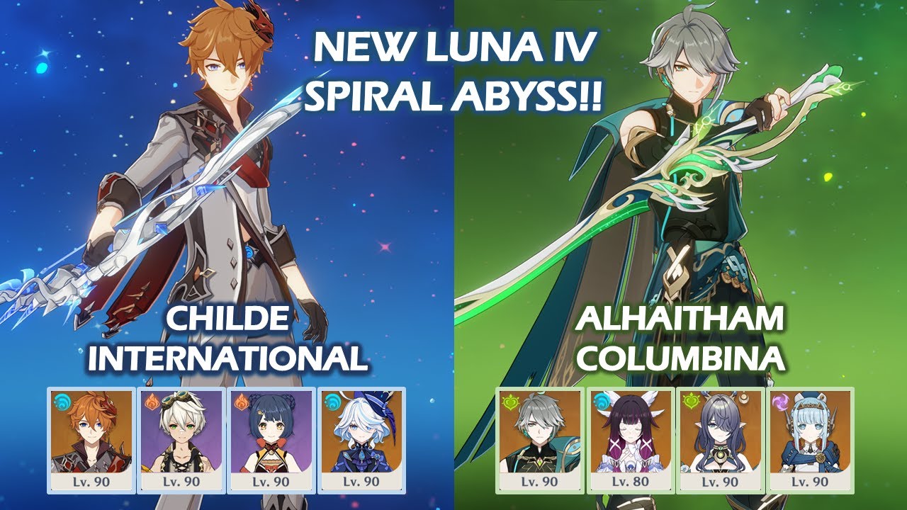C1 Childe International & C0 Alhaitham Columbina | New Spiral Abyss 6.3 | Genshin Impact