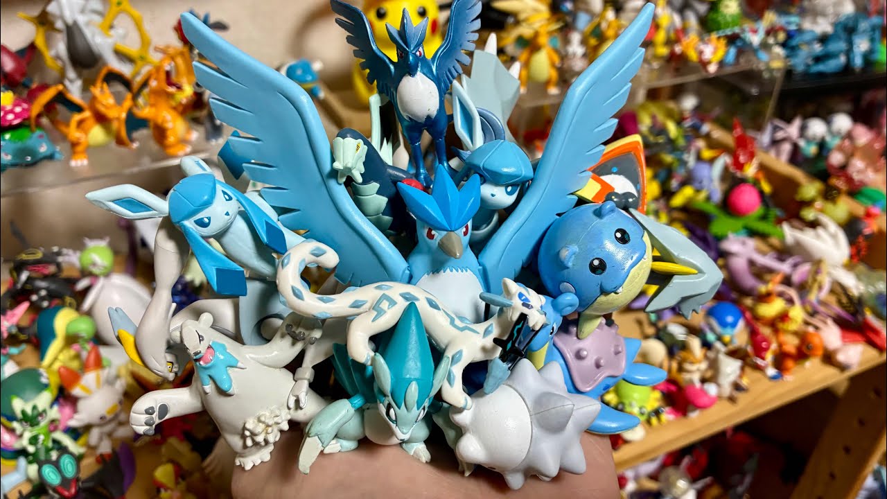 Here's a roundup of my Ice-type Pokémon collection [Pokémon