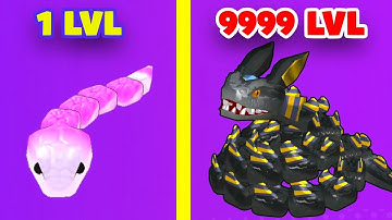 Snake Clash! .io - MAX LEVEL! Epic Snake Clash.io Gameplay! #358