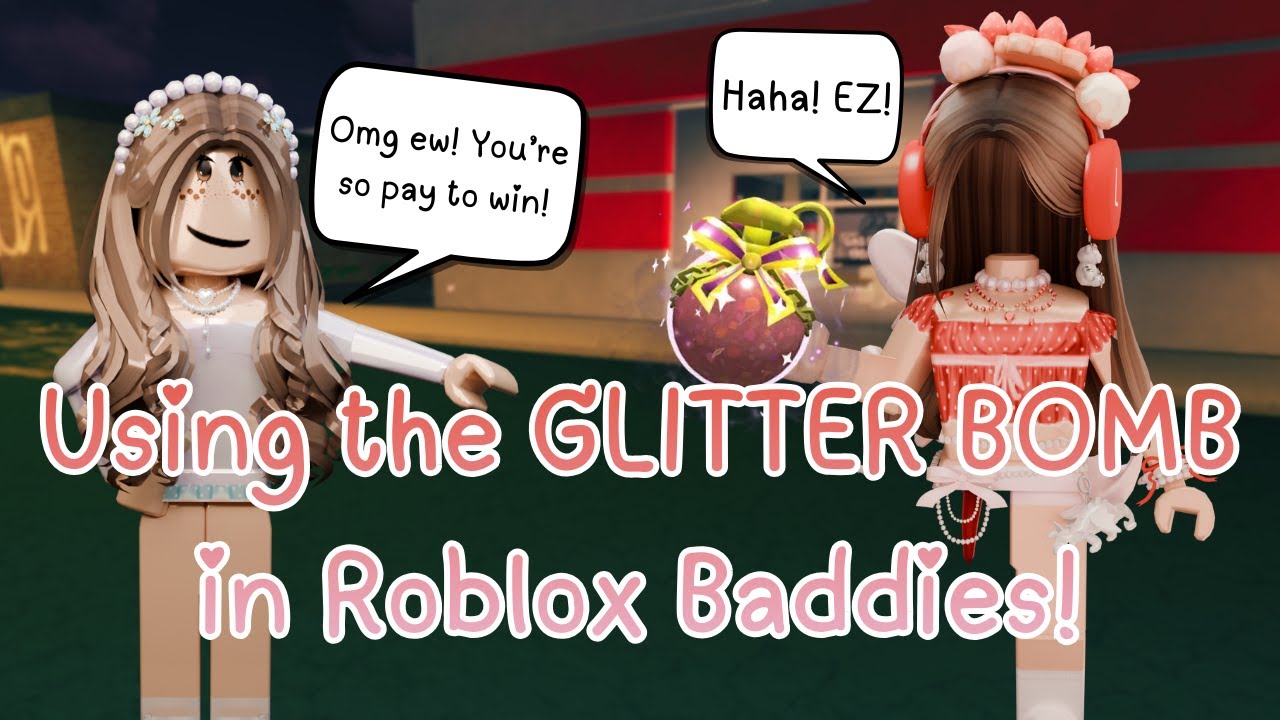 IS THE GLITTER BOMB ACTUALLY GOOD? (Roblox Baddies 💅)