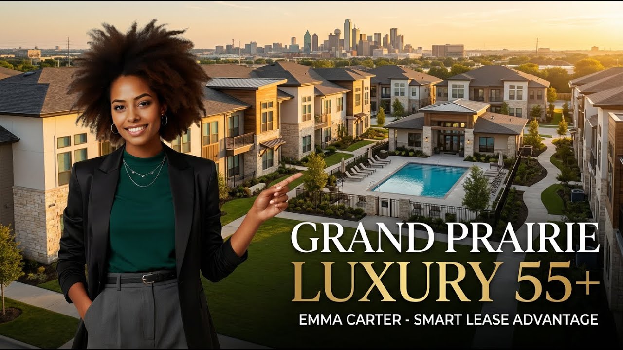 Grand Prairie 55+ Luxury Living: Today’s Best Active-Adult Lease Deal