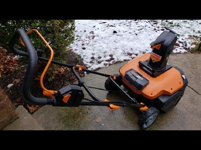 WG471 WORX 40V Power Share 20 Cordless Snow Blower with Brushless Motor  845534021622