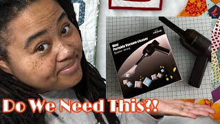Trying a Mini Vacuum to Clean my Sewing Machine! First Impressions and Review!