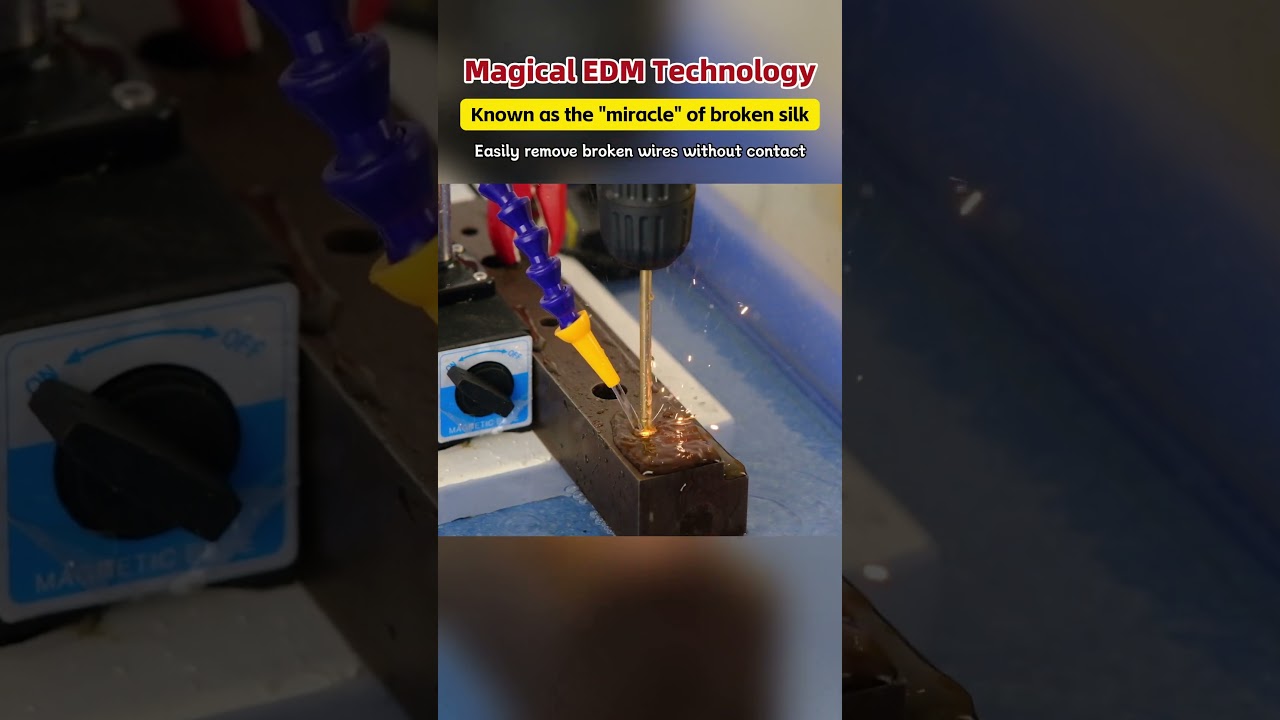 Unlocking the Magic of EDM Technology: The Brass Non-Contact Punching Machine Explained!