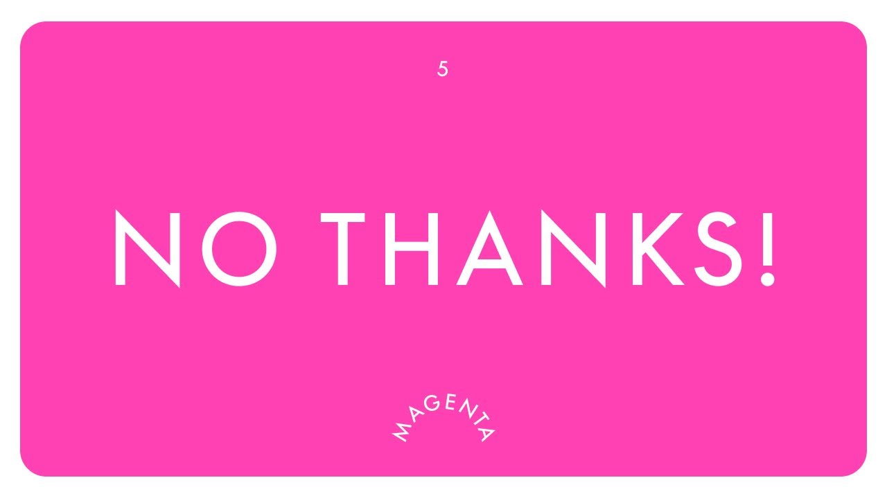 nao＊co★thanks♡ No Thanks! | CMYK