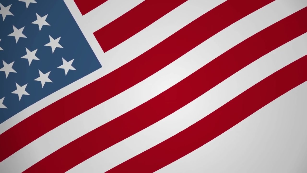 USA Flag Waving Animation | Global Creative Power | Adzone