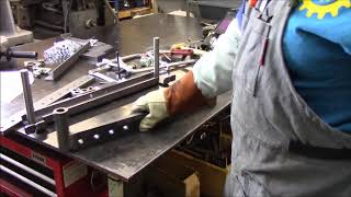 Swag Off Road 20 ton finger brake press assembly