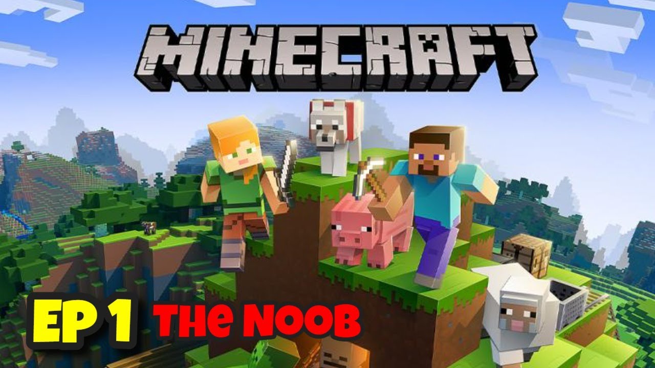 HCHGaming - Starting my MINECRAFT Series - Episode 1: The Noob