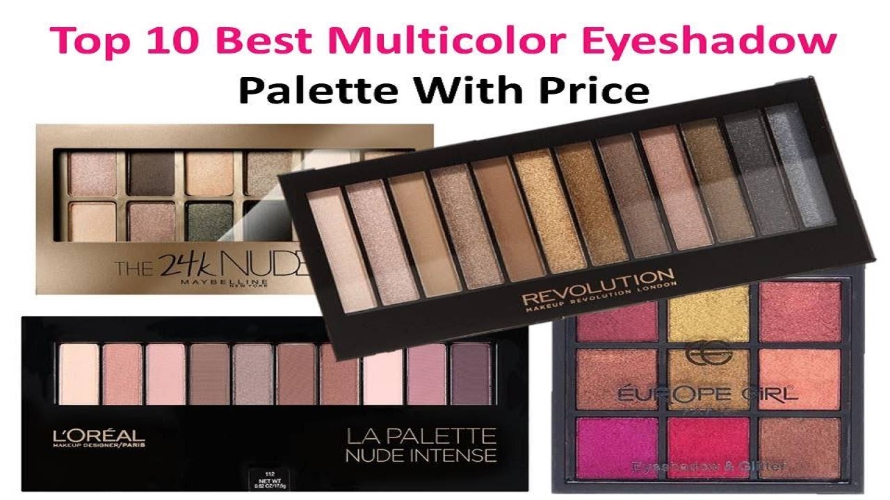 Top 10 Best Eyeshadow palette With Price | India | PrettyBeauty.me