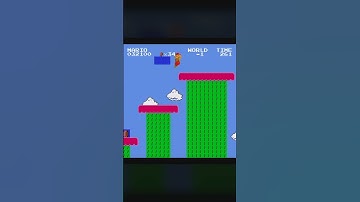 Minus World Trick in Super Mario Bros!