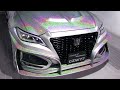 How to paint rainbow flakes on Luxury sedan / TOYOTA NEW CROWN【カスタムペイント】